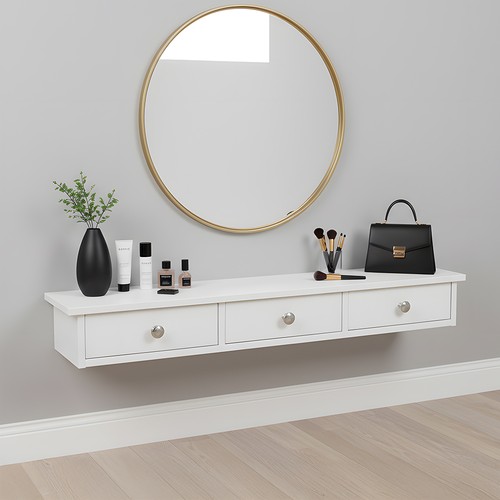 Wall mounted floating stand - wall,