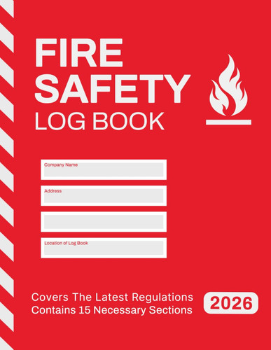 Fire safety log book 15 - fire,