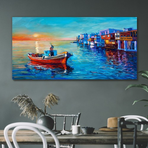 Painting ocean sea - painting, sky