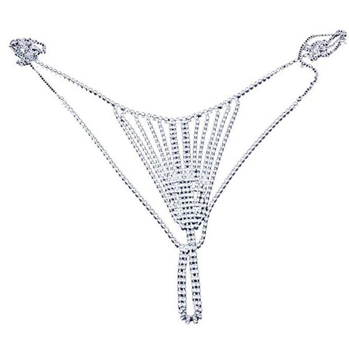 Crystal belly waist chains - belly,