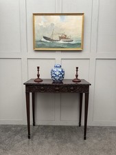 Antique Mahogany Console Table