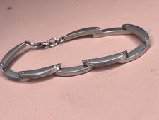 Hot Diamonds Bracelet 925 Sterling Silver used excellent condition 3x diamond