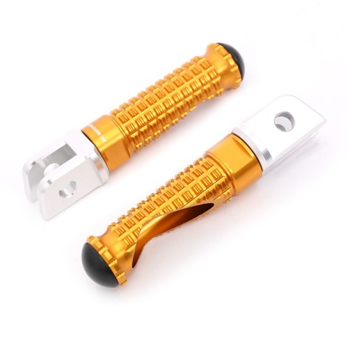 Mpro gold front - front, footpegs