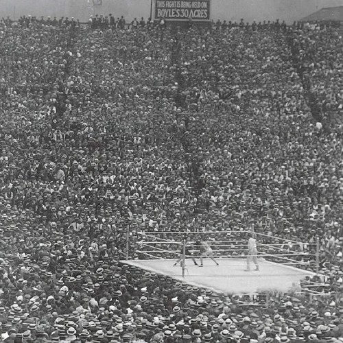 Vintage boxing photo jack - photo,