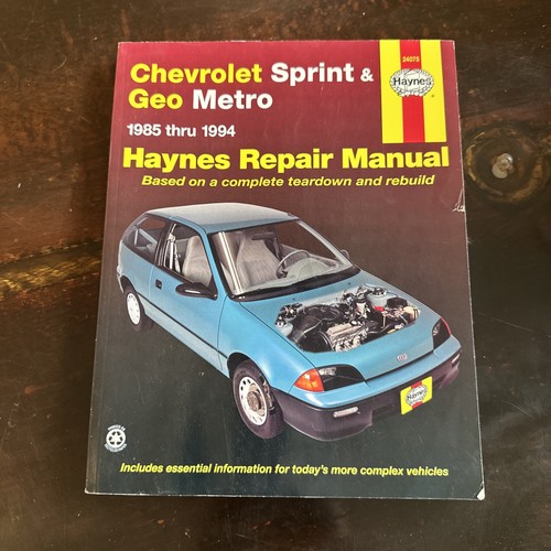 Haynes chevrolet sprint geo - haynes, &