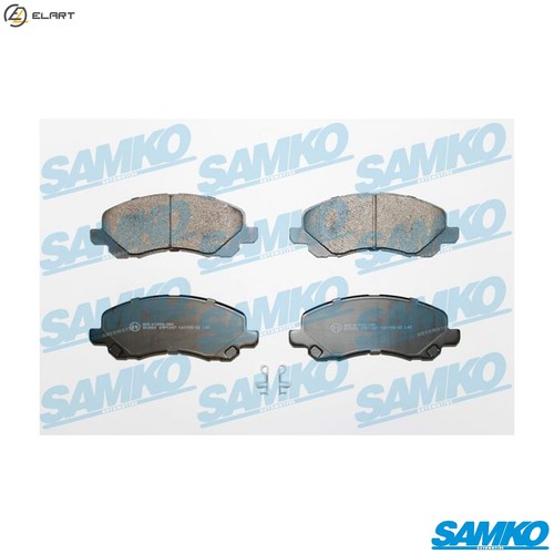 Brake pad set - pad,