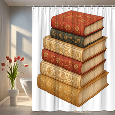 Vintage Floral Shower Curtain