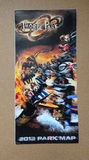 Thorpe Park - 2012 Park Map