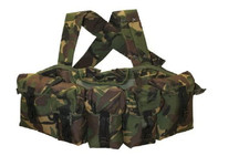 DPM Chest Rig Highlander Woodland Camo webbing Chest rig, New