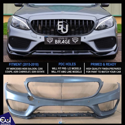 Amg line front bumper for - line,