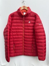 Rare Eddie Stobart Red Puffer Jacket SOL’S Ride Padded Fitted Style Mens 2XL