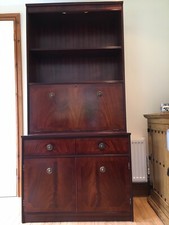 Mahogany Display Cabinet