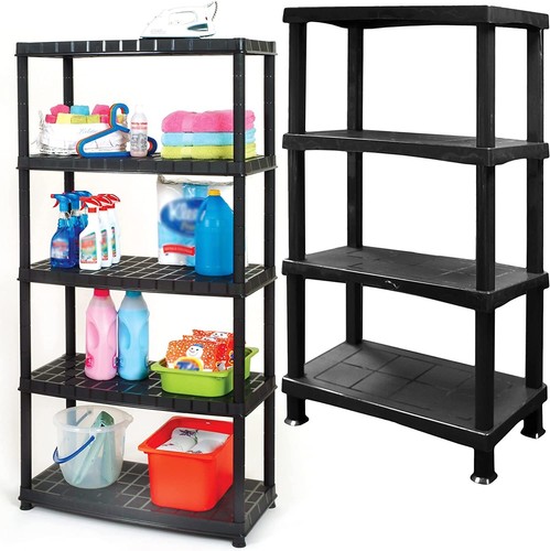 Tier plastic shelving unit - 4/5,