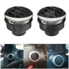 2x Universal 75mm Round A/C Air Conditioning Outlet Vent RV Bus Car Boat Yacht