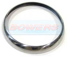 Clip Snap Push On Chrome 7"