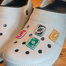 UNO CARD Shoe Charms X4 - Compatible with Crocs and Clog style shoes