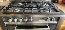 Hotpoint Stainless Steel 5 Burner Cooker Oven Grill