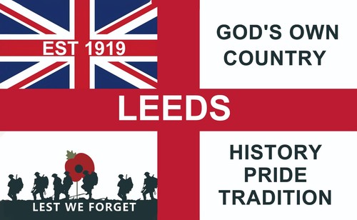 Leeds united utd lufc flag - united,