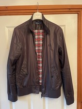 Fred Perry Lightweight Wax Harrington - Size S