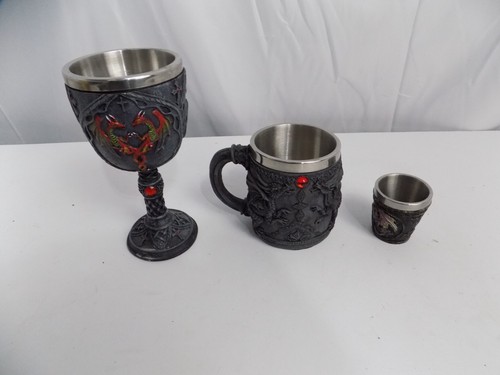 Set medieval vessels - of,