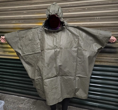 German army poncho waterproof - army,