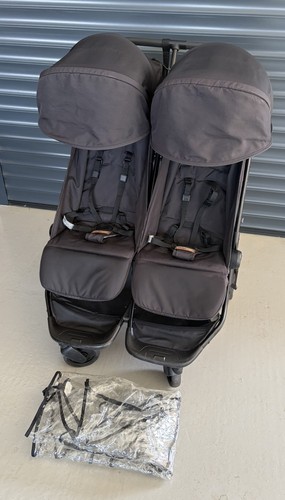 Black mountain buggy nano duo - black,
