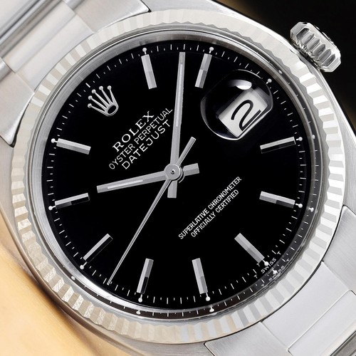 Rolex datejust 1601 - rolex, white