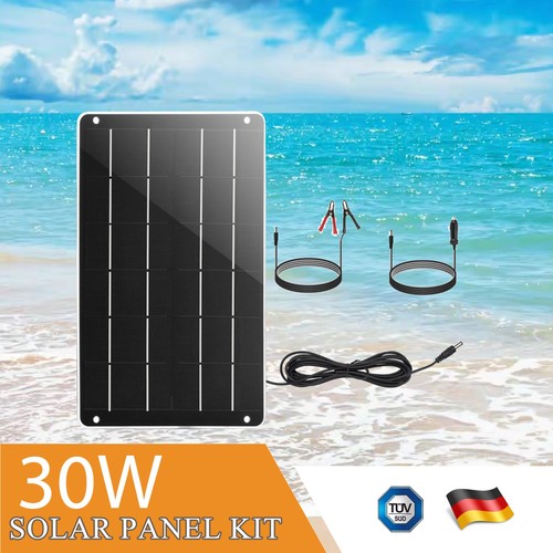 30w solar panel 12v trickle - panel,