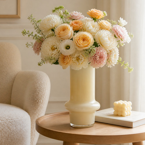 French style glass - style, vase