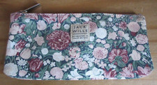 🌸 JACK WILLS MULTI COLOURED FLORAL LEAF PATTERNED SMALL COSMETIC MAKE UP BAG 🌸