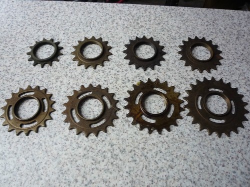 Track sprocket 2x1 fixed - sprocket, 1/2x1/8"