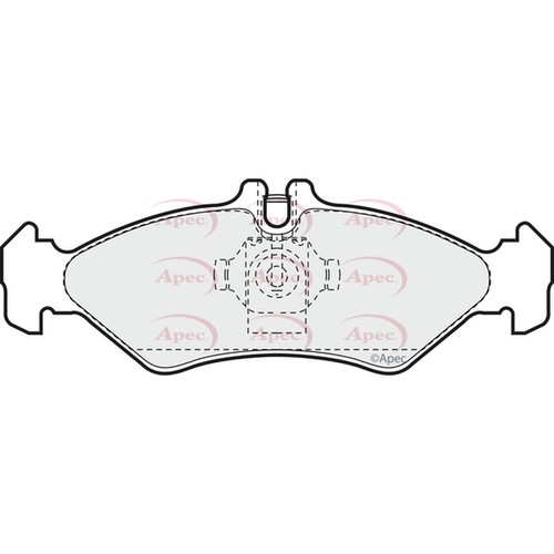 Brake pads set for 28 - pads, 28-35