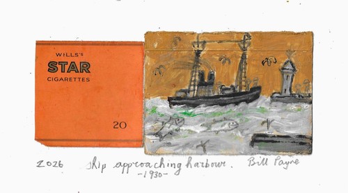 2026 acrylic ship approaching - acrylic,
