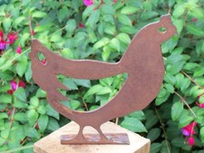 Rusty Metal CHICKEN Bird