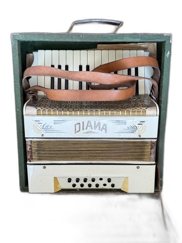 Vintage diana piano accordion - vintage,