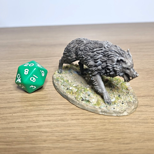 Grey wolf direwolf dnd - grey,