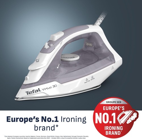 Tefal virtuo steam iron - steam,