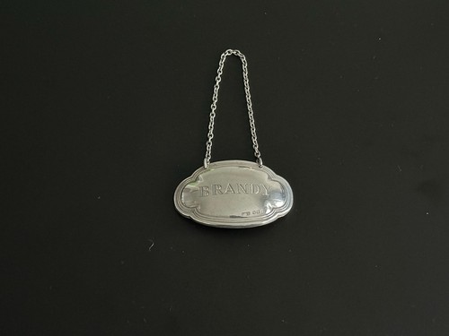Solid silver george brandy - george, v