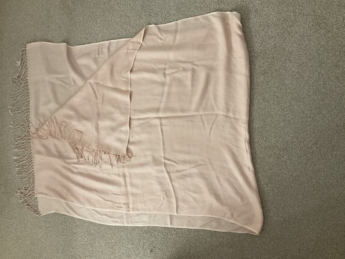 Pale pink pashmina from dubai - pink,