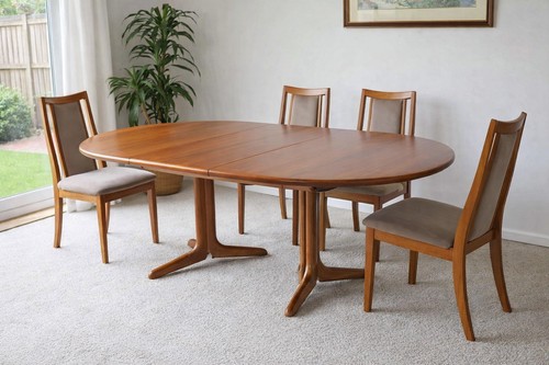 Plan teak extending - plan, dining