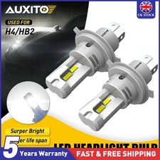 AUXITO 2x 50W H4 LED Headlight
