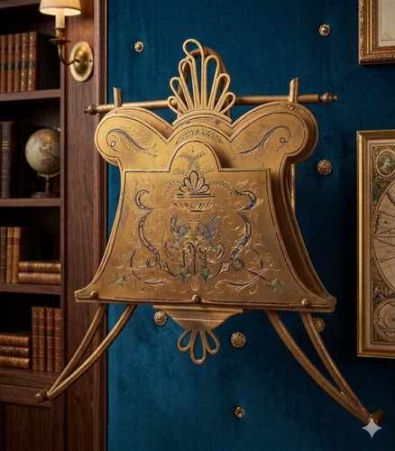 Antique art nouveau - nouveau, brass