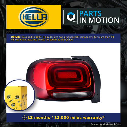 Rear light lamp fits citroen - rear,