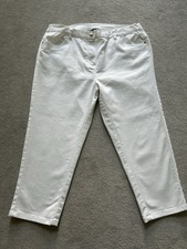 Bonmarche Sara White Crop