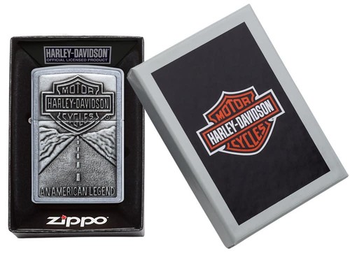 Genuine street chrome zippo - street,