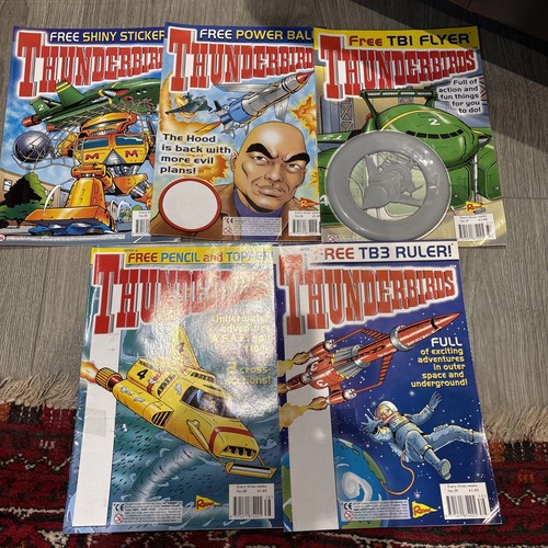 Thunderbirds magazine comics - magazine,