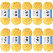 10 x 100g ACRYLIC / COTTON MIX