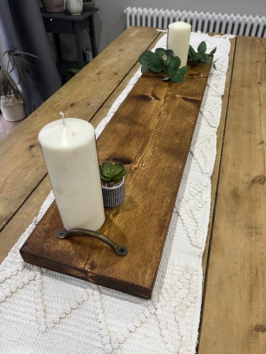 Rustic wooden grazing board - wooden,
