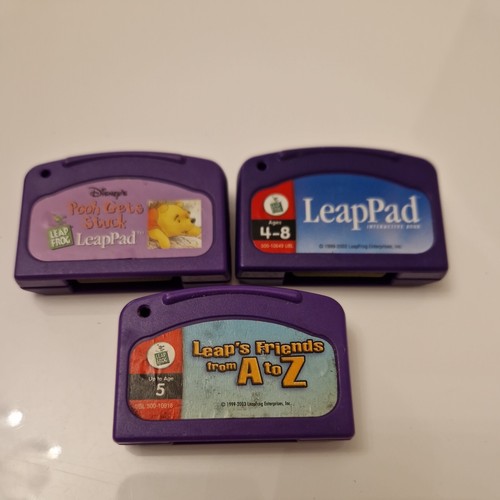 Leappad cartridges x3 - 4-8,