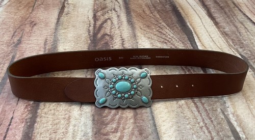 Oasis brown tan wide - oasis, 1.5”